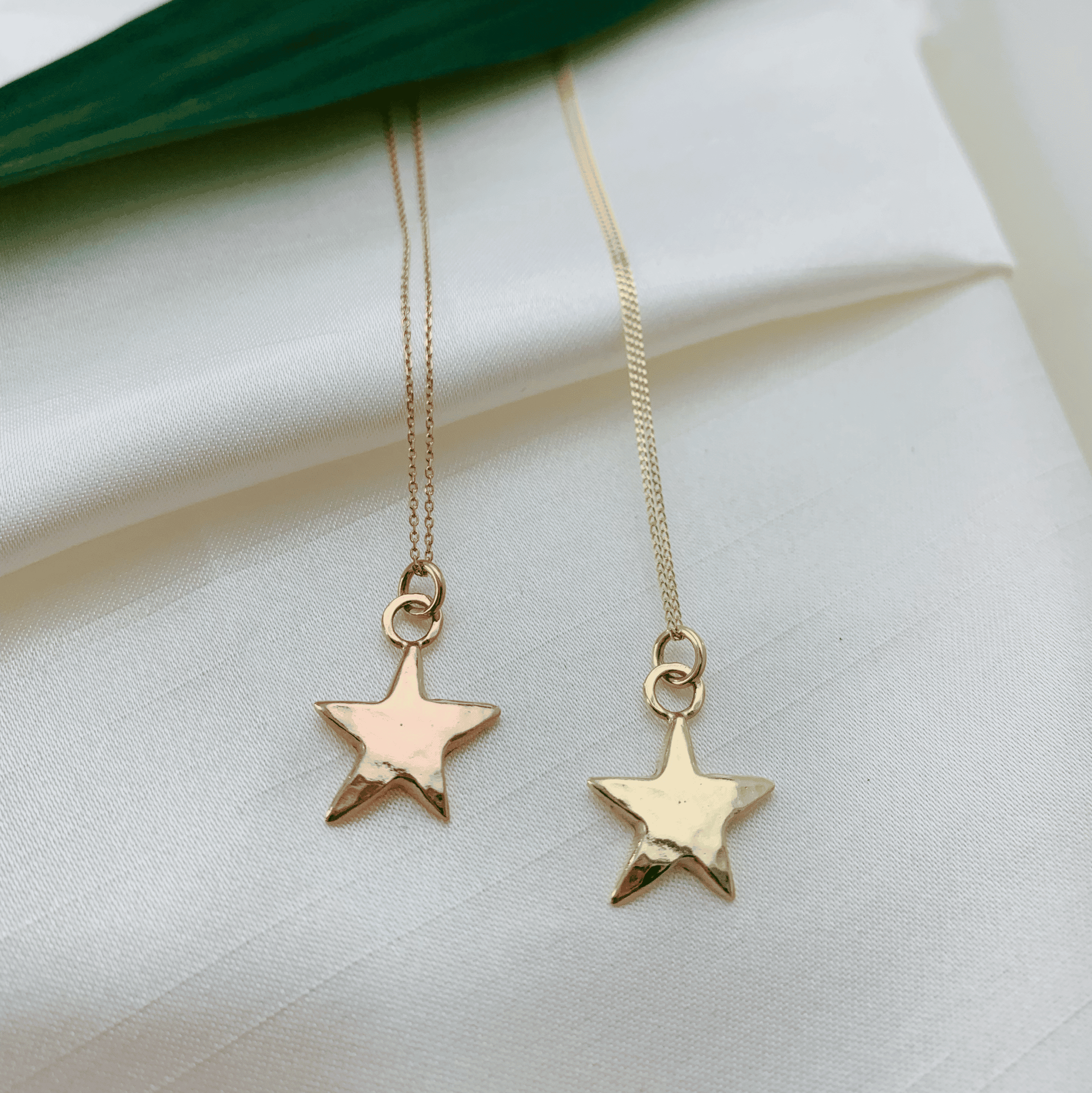 Diamond Shooting Star Necklace in 9ct gold – Juvi Designs