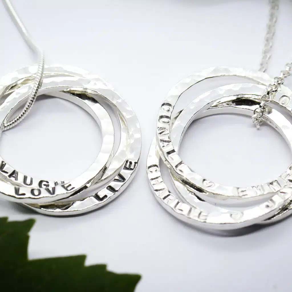 Family Rings Necklace
