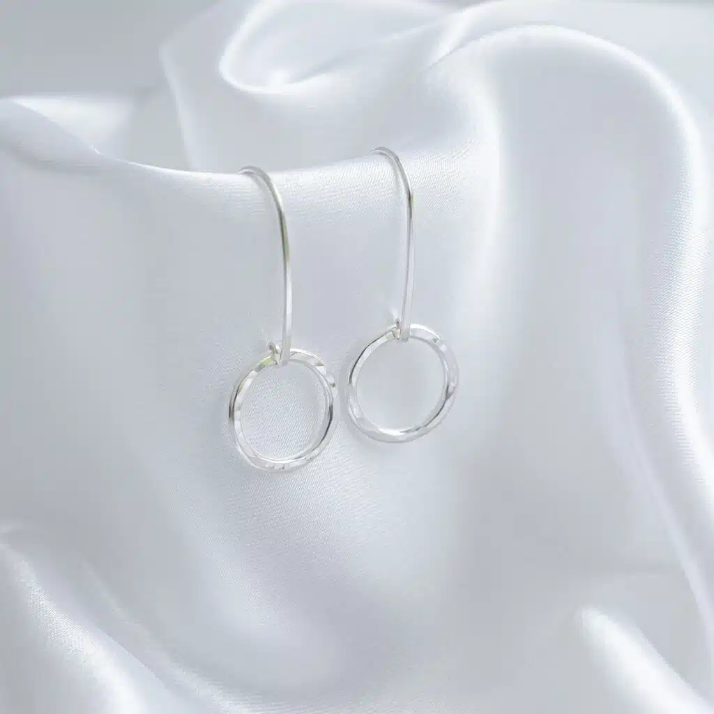 Circle Drop Earrings