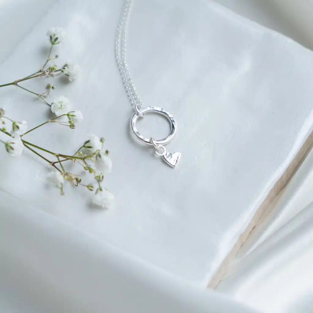 My Wee Heart Circle Necklace
