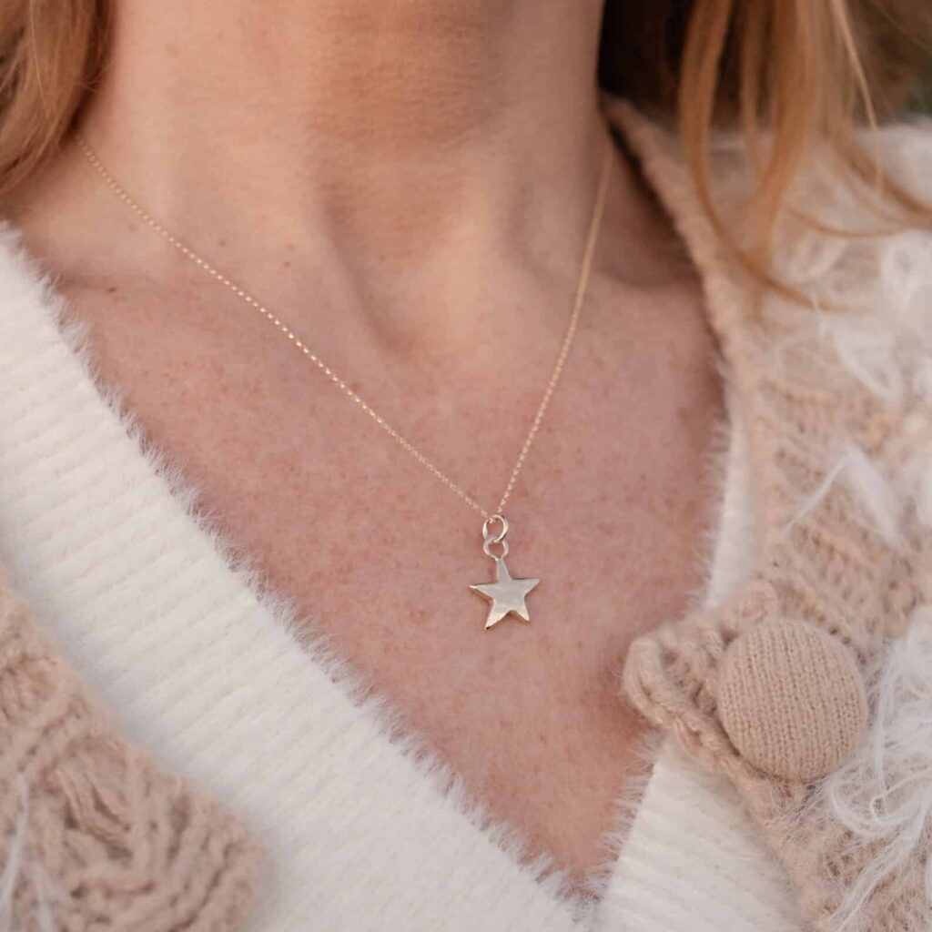 9ct Gold You're A Star Necklace