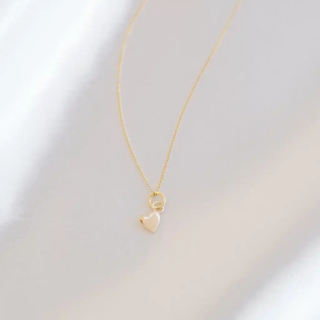 9ct Gold My Wee Heart Necklace