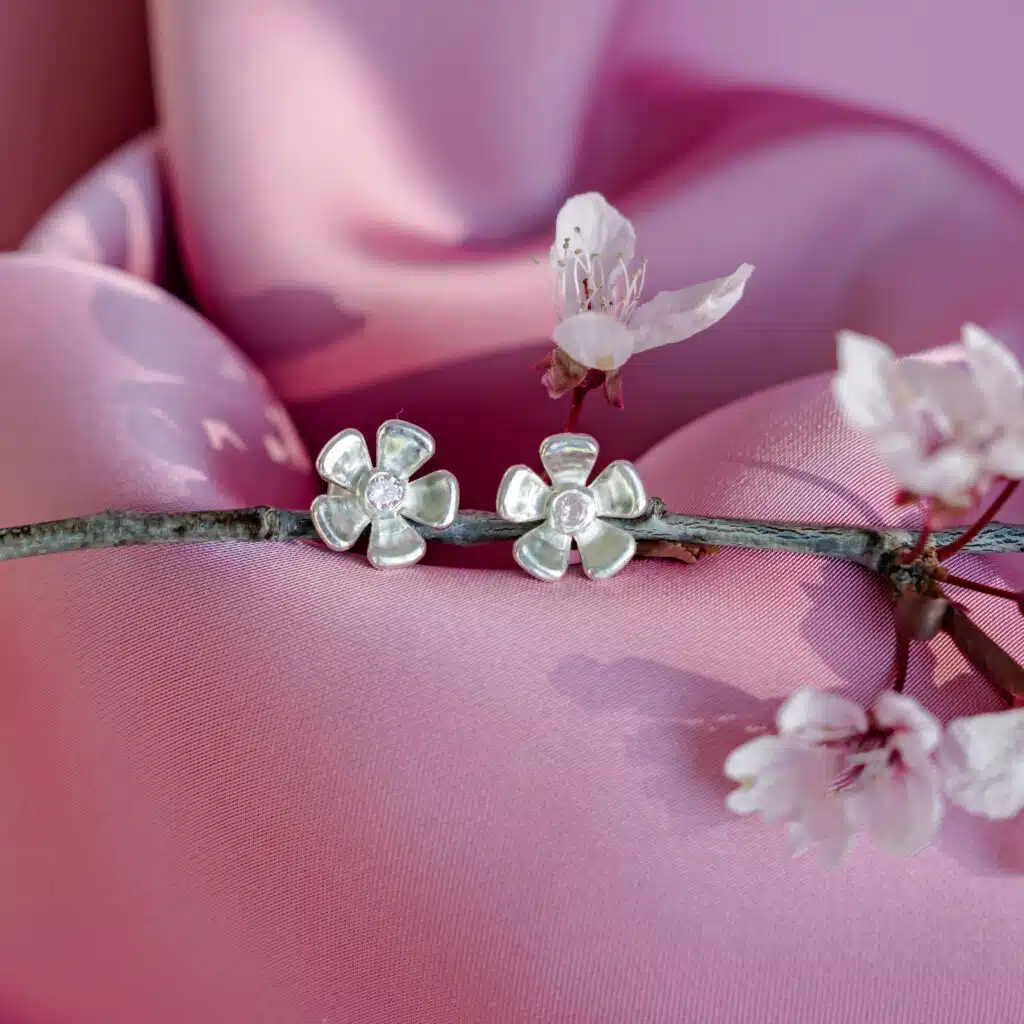 Sakura Cherry Blossom Studs