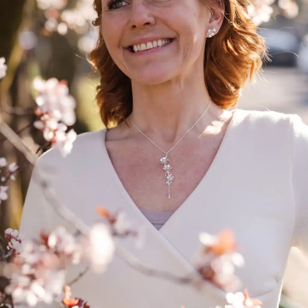 Sakura Whisper - Cherry Blossom Necklace